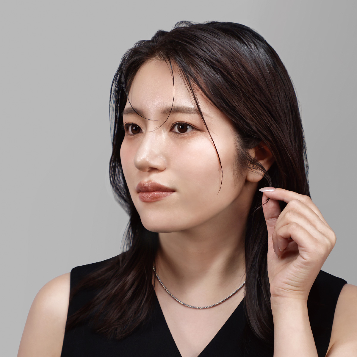 MAGNETHairPro マグドロップ 使用後のスタイリング