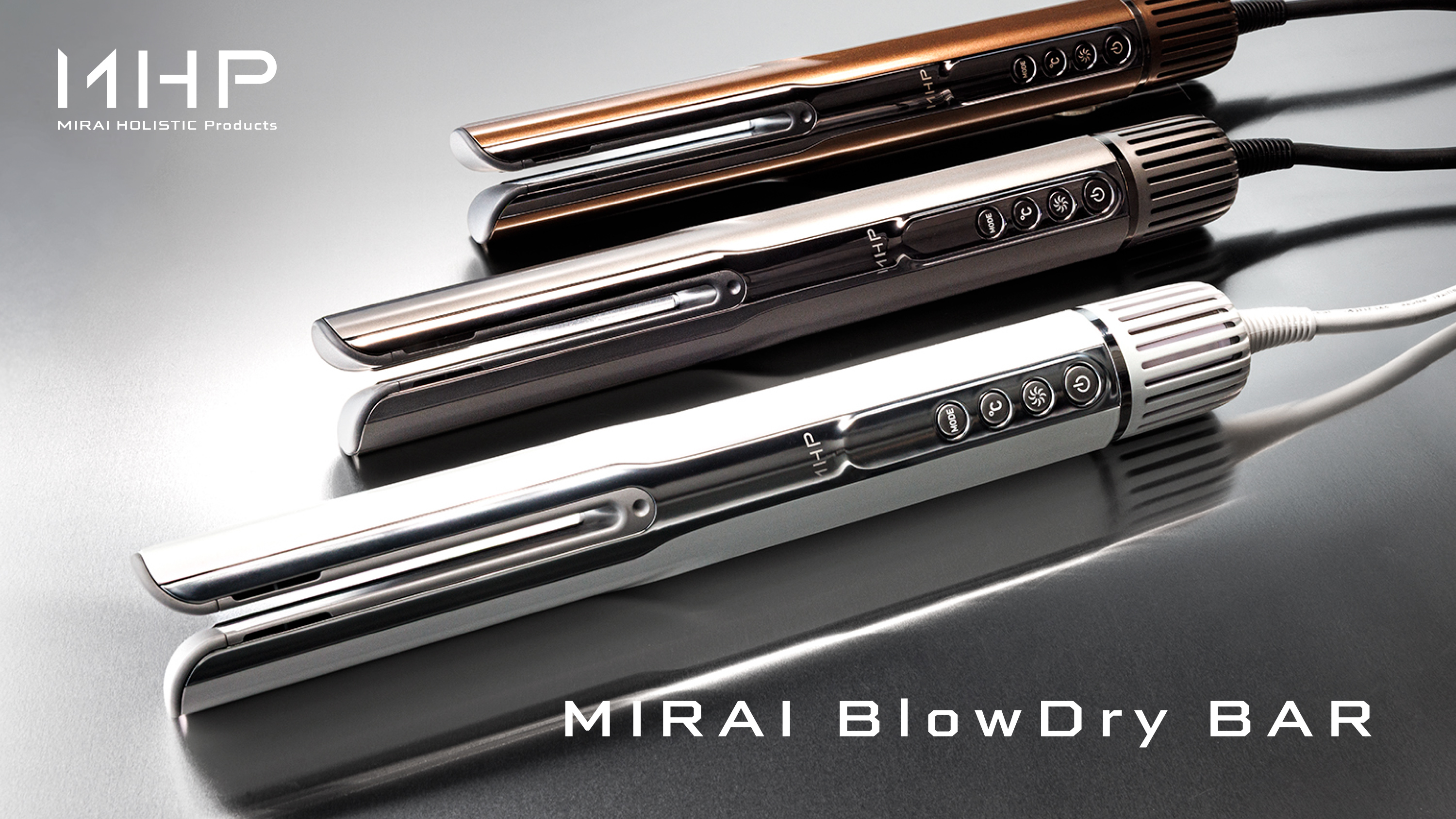MIRAI HOLISTIC Products  ミライ ブロードライバー 3色